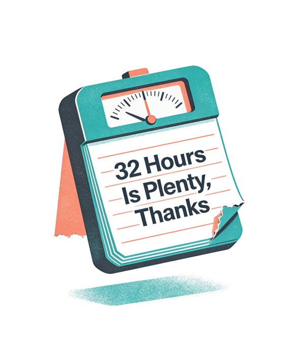 32 Hours Is Plenty, Thanks artwork