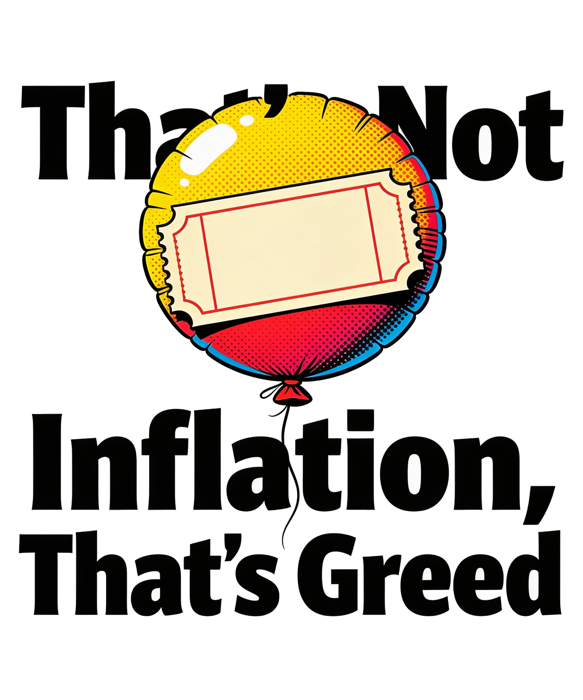 That's Not Inflation, That's Greed artwork